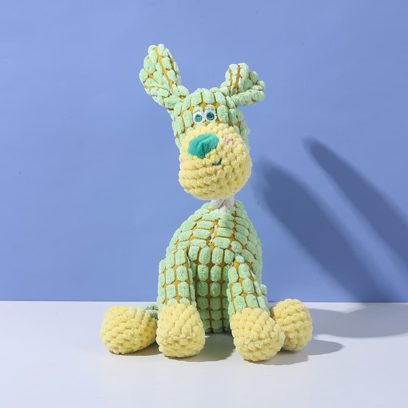 Funny Donkey Plüsch Hundespielzeug mit Quietschfunktion 4