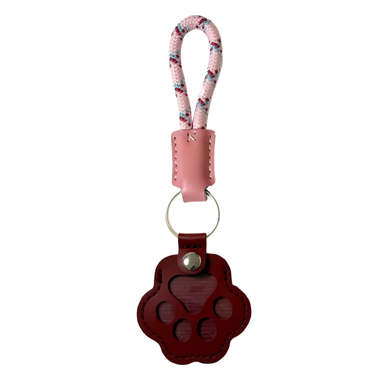 Tier Fell Memory Charm Leather Keychain Keepsake Hunde Katzen Haar Paw 2