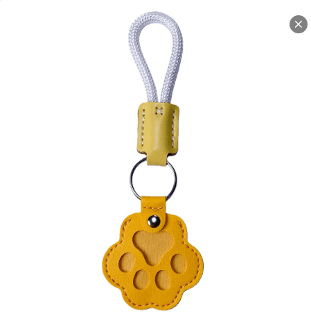 Tier Fell Memory Charm Leather Keychain Keepsake Hunde Katzen Haar Paw 3