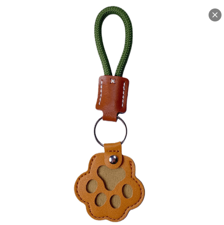 Tier Fell Memory Charm Leather Keychain Keepsake Hunde Katzen Haar Paw 4