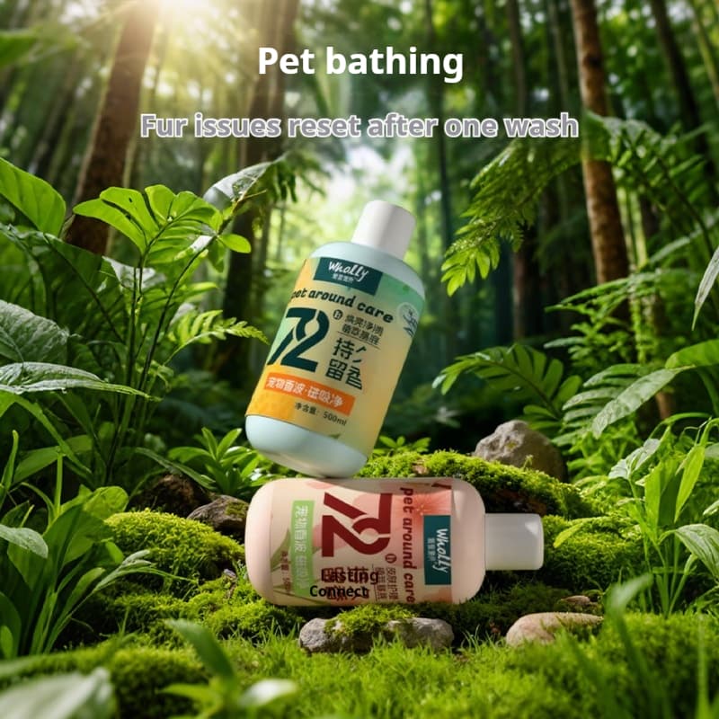 Katzen- & Hundeshampoo – pflanzliche Formel 500ml