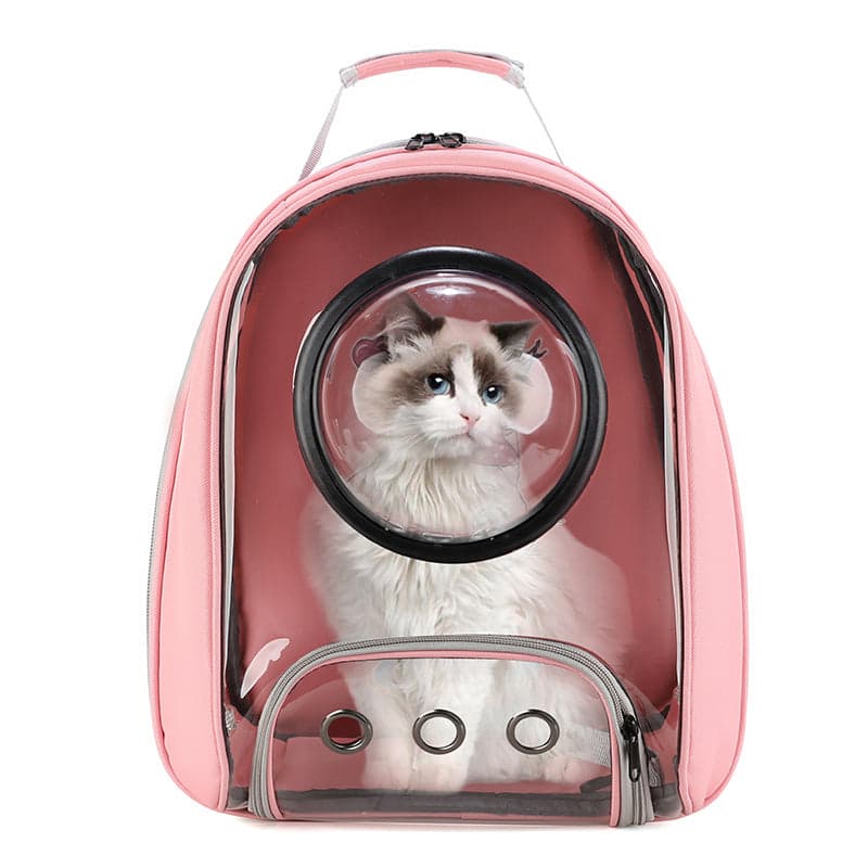 New Fashion Transparent Tier Tasche - Katze und Hund Reise Rucksack Be