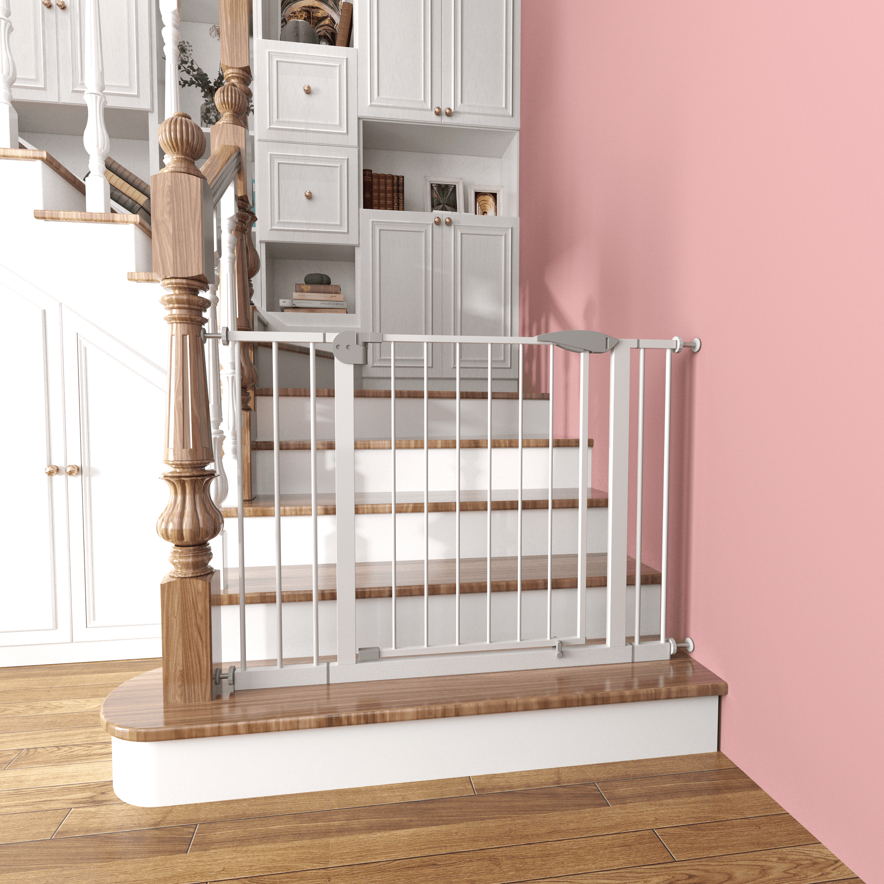 29.5-45.3 breit Baby Tor für Treppen, Hund Tor Indoor für Doorways, No