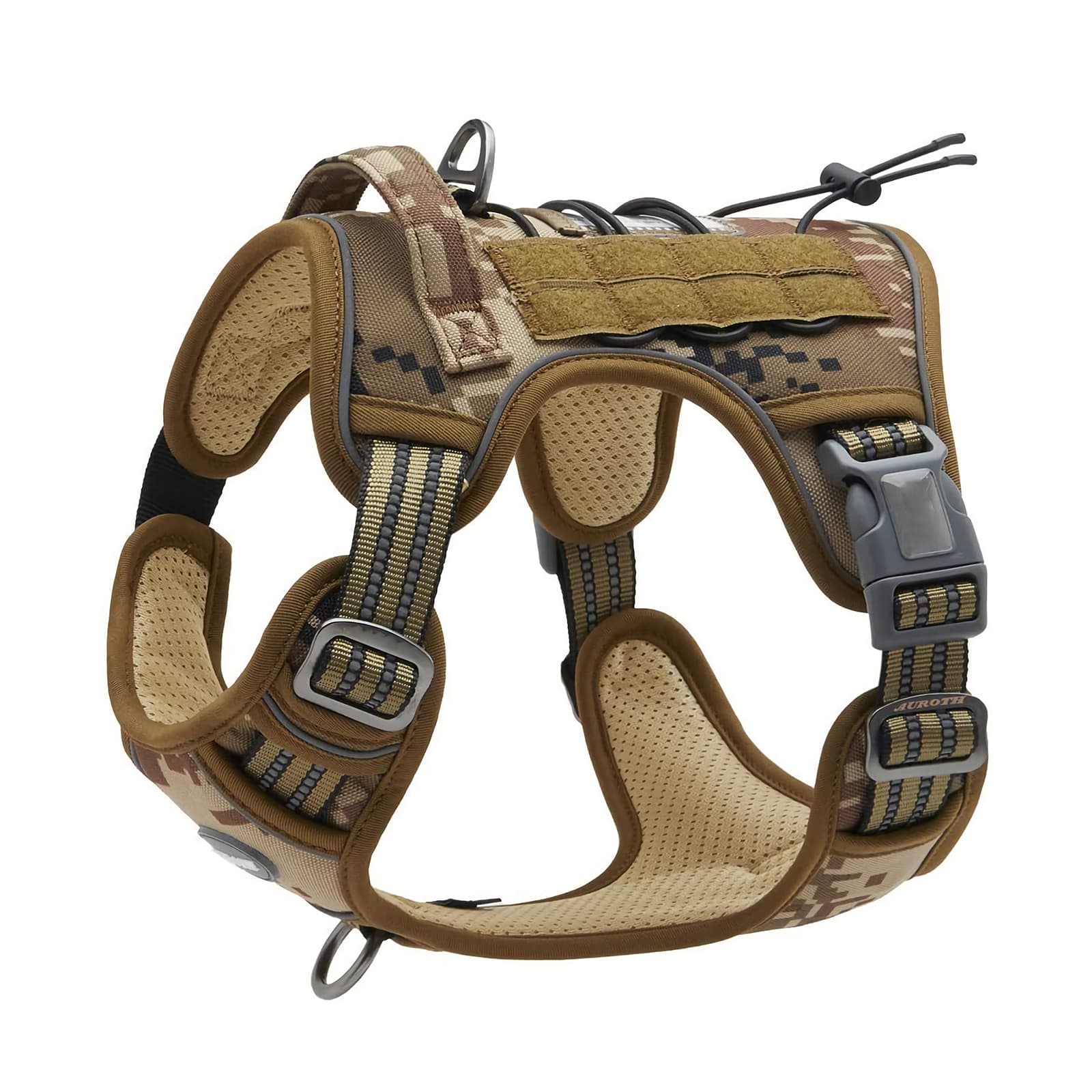 Hund Geschirr Tactical Anti-Zug Verstellbar Tier Military Working Trai