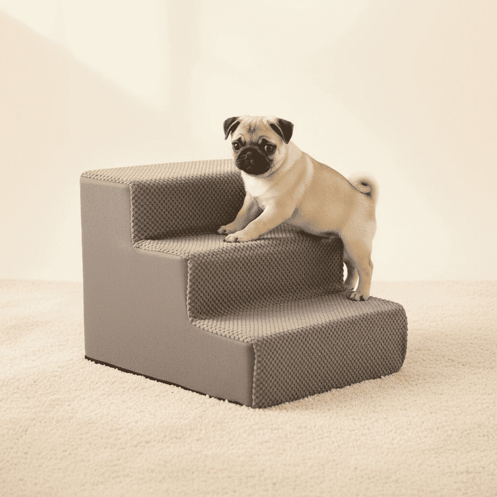 Staircase Ramps Designed For Klein Hunde And Katzen, High-Density Foam