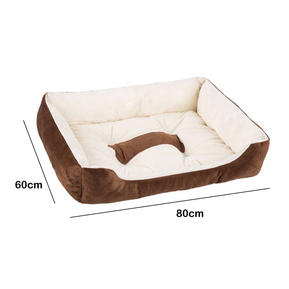 Groß warm Plüsch Hund Bett Matte Waschbar Beruhigend Kissen für Tier