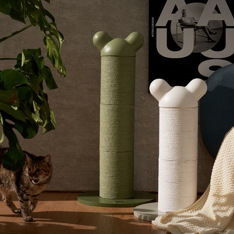 Katze Scratcher That Doesnt Shed Langlebig Scratching Post For Claw Sh
