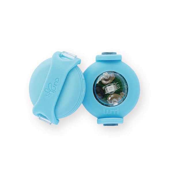 Curli luumi LED Cyan – Sicherheits-LED für Hunde