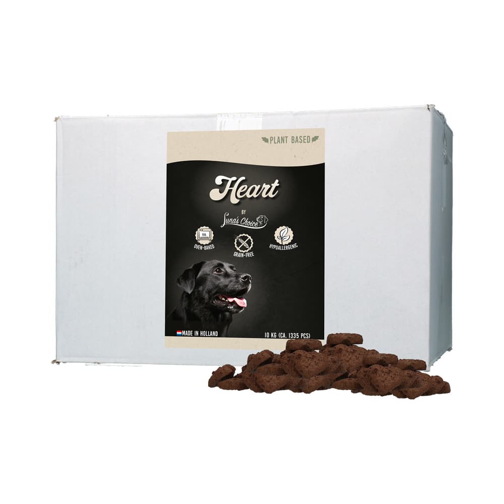 Luna’s Choice Pflanzlicher Snack Großpackung Heart: Produktbild