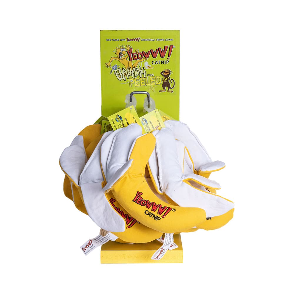 Yeowww! Chi-Cat-A – Geschälte Katzenminze-Banane 12er-Set