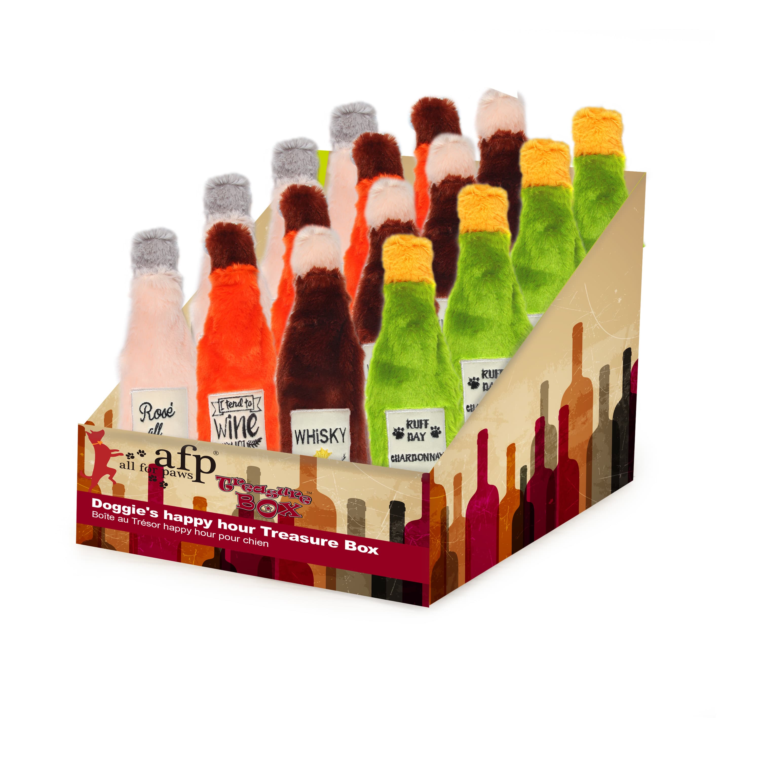 AFP Treasure Box – Doggie's Happy Hour Spielzeug-Set