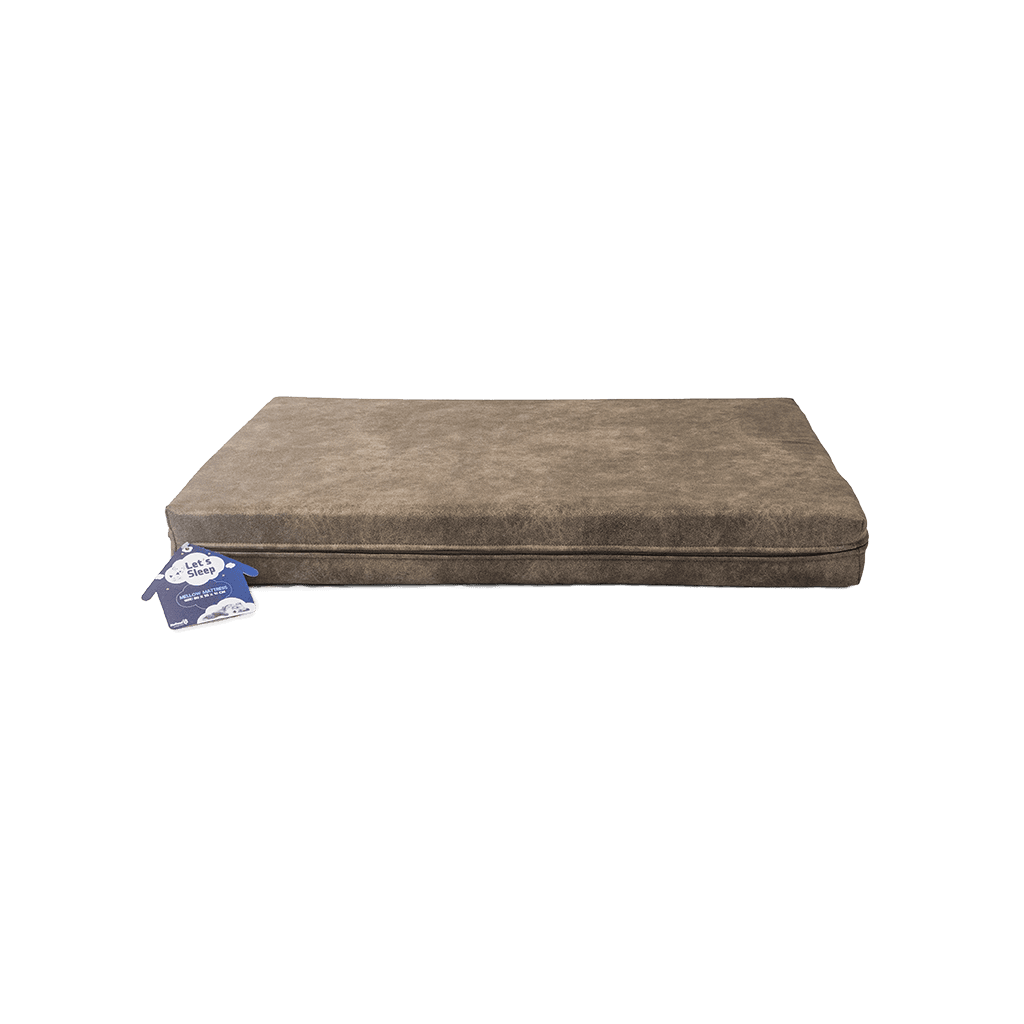 Let's Sleep Mellow Mattress Orthopädisches Bett XL Taupe