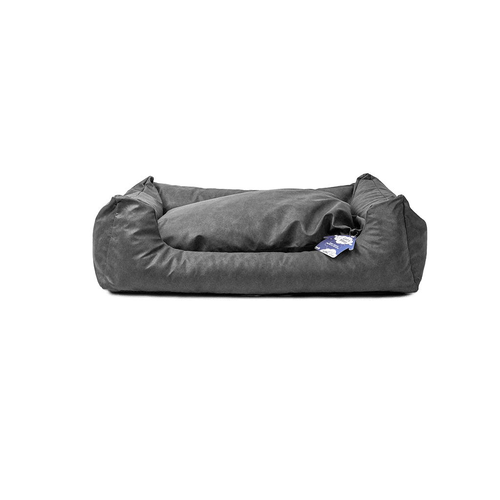 Let's Sleep Sweet Dreams Hundekorb Mit Kissen L Anthrazit