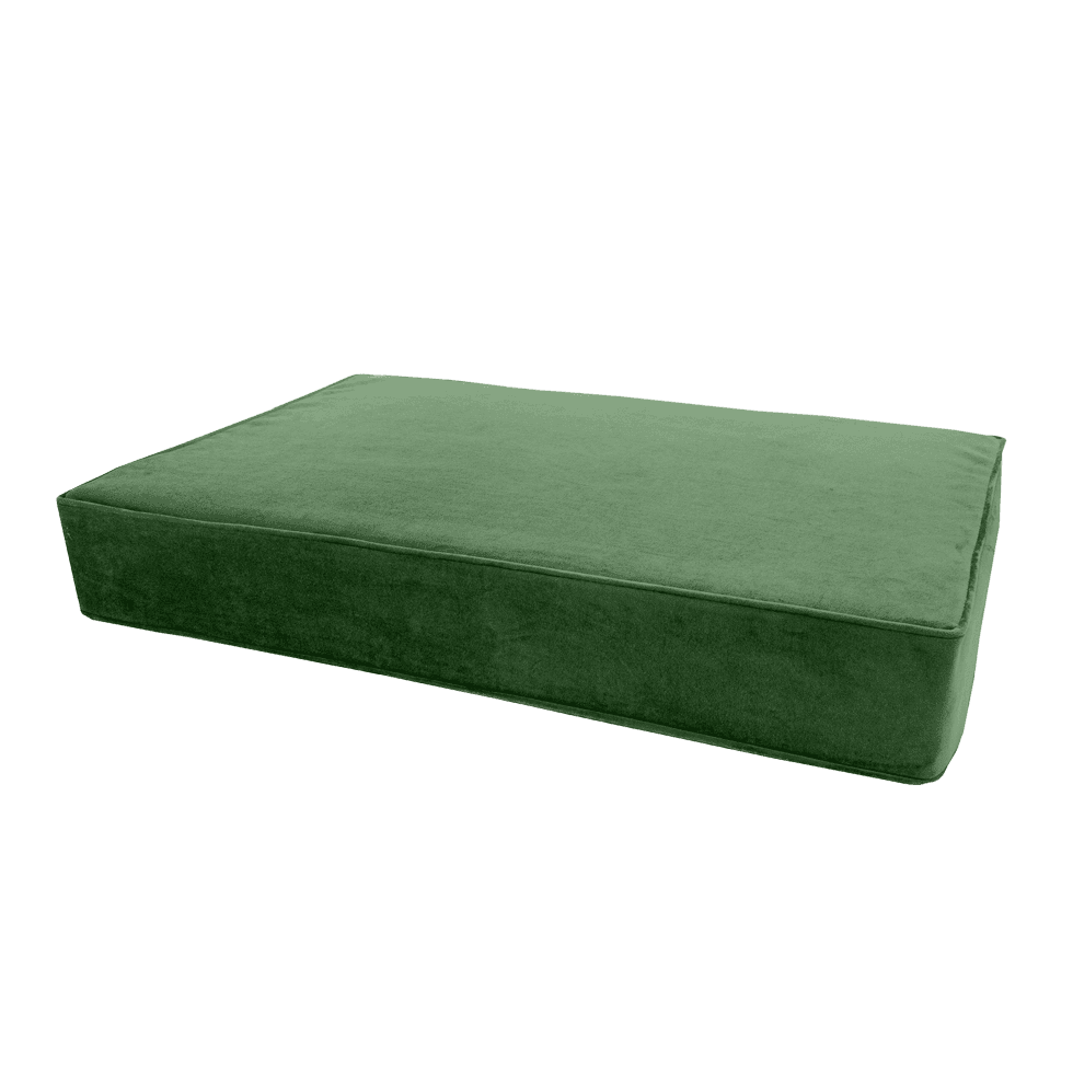 Madison Orthopädisches Kissen Velvet Grün S 2