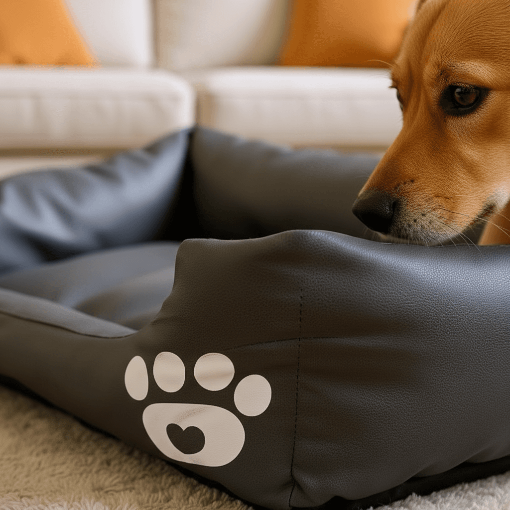 Wasserfeste Hundematte – kratz- und bissfest – Rosa – Größe L 3