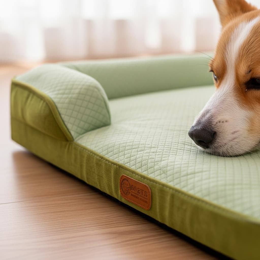 Sommer-Kühlbett für Hunde & Katzen – abnehmbarer, waschbarer Bezug 4