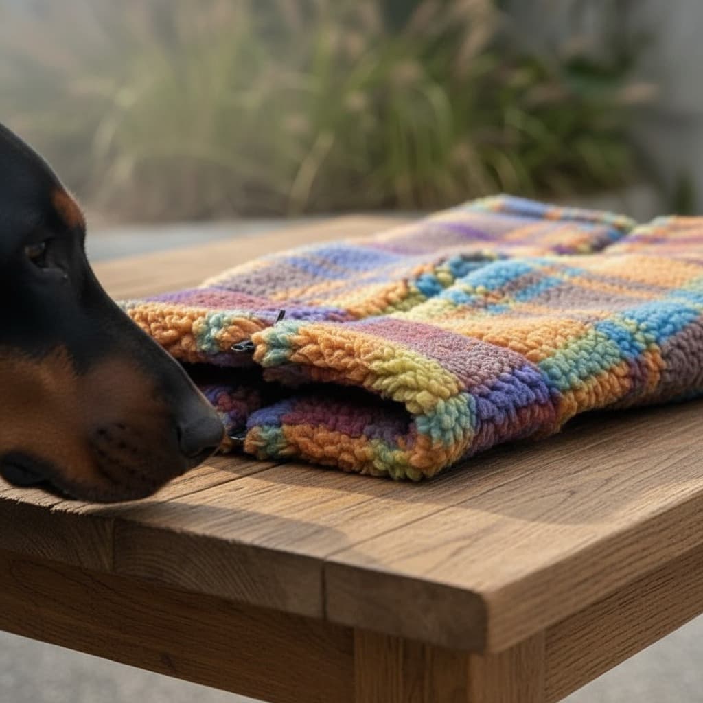 Hundemantel mit Fleece-Futter – extra warm 4