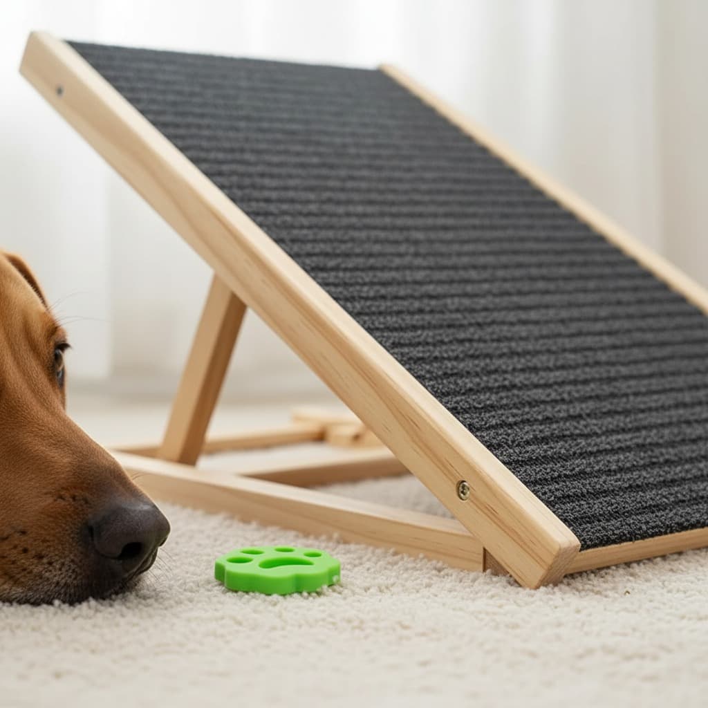Verstellbare Hundetreppe – faltbar, rutschfest 4
