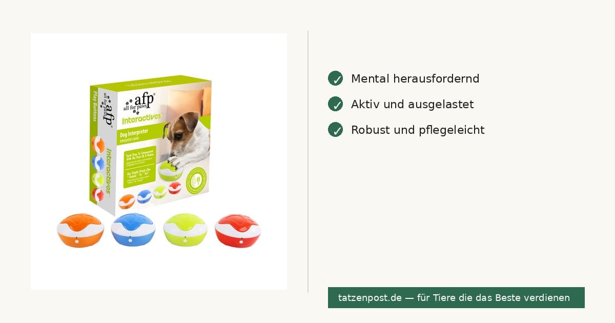 AFP Interactives – Dog Interpreter Lernspielzeug 2