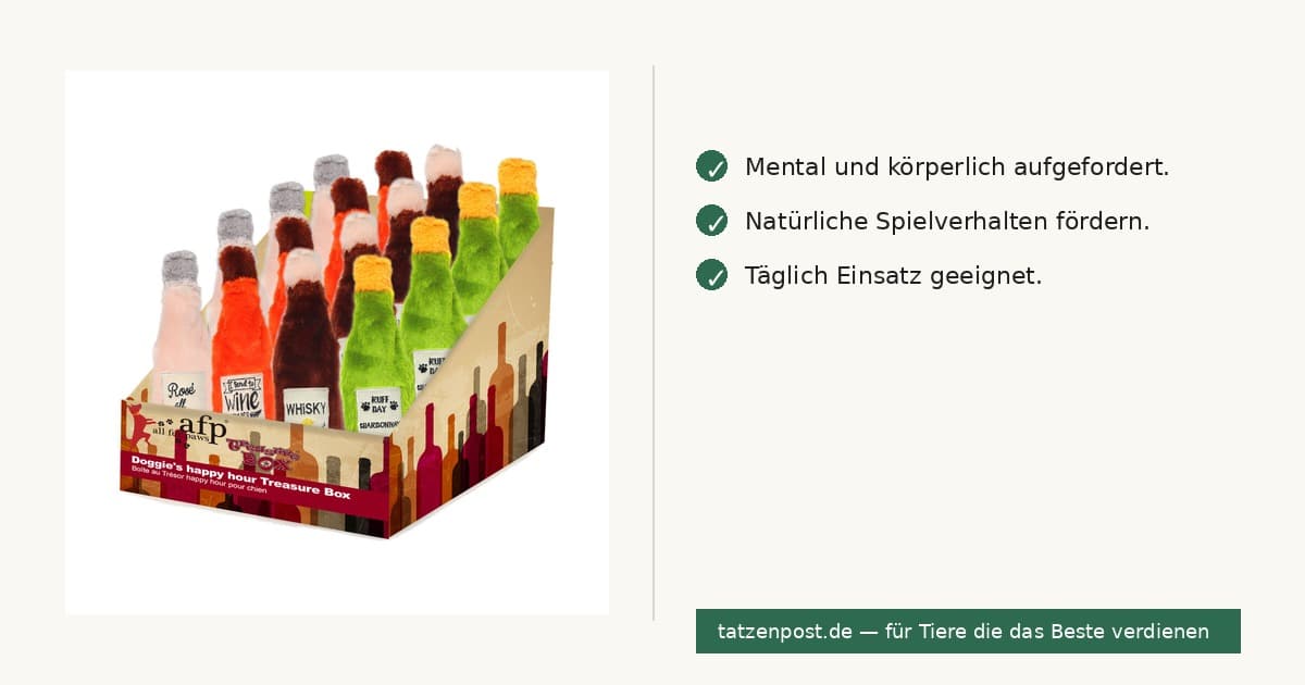 AFP Treasure Box – Doggie's Happy Hour Spielzeug-Set 2