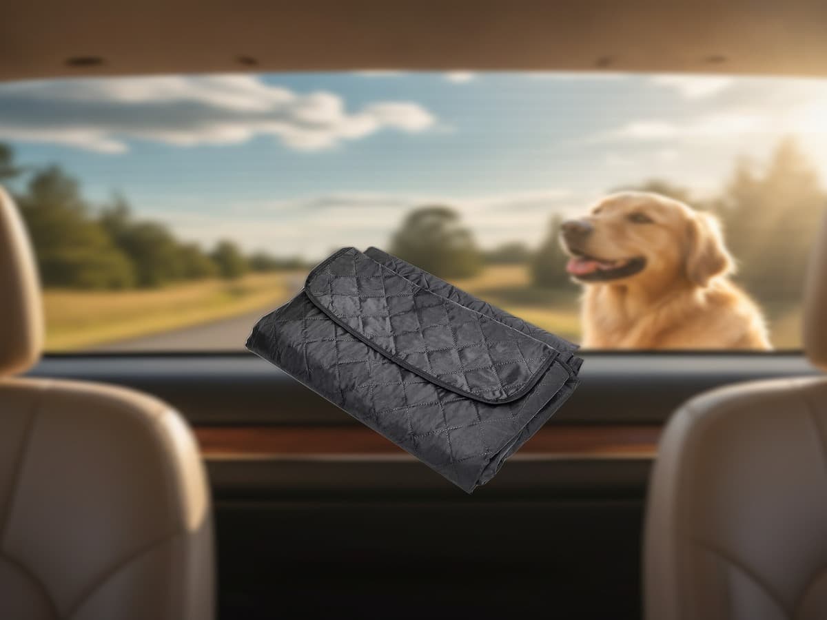Auto-Rücksitzschutz für Hunde – rutschfest & wasserdicht 5