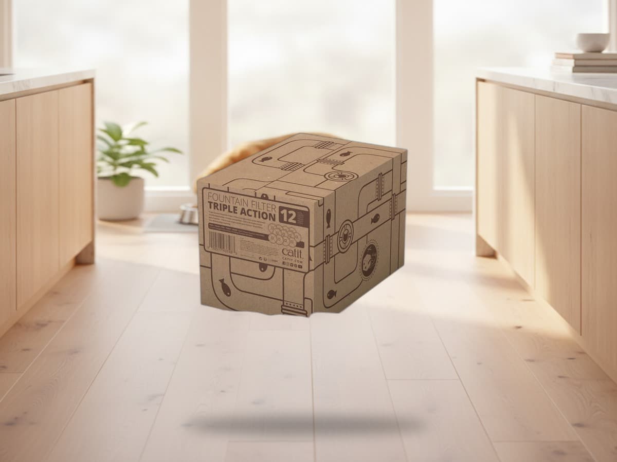 CATIT 2.0 Dreifachwirkender Trinkbrunnenfilter - 12 Stück 2