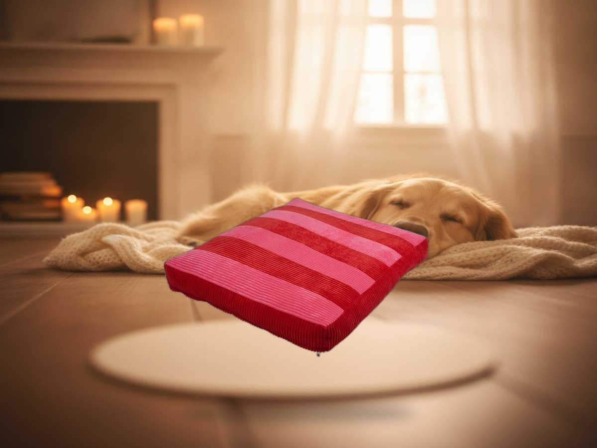 Coockoo Hundekissen Cozy Stripe - 60x50x10cm – Produktbild