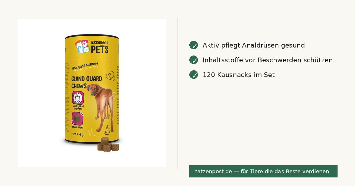 Excellent Pets Gland Guard – Analdrüsen-Kausnacks 120 Stück 2