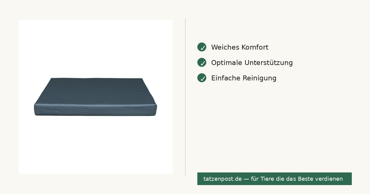 HD Hundebett Größe S – Weiches Haustierbett 2