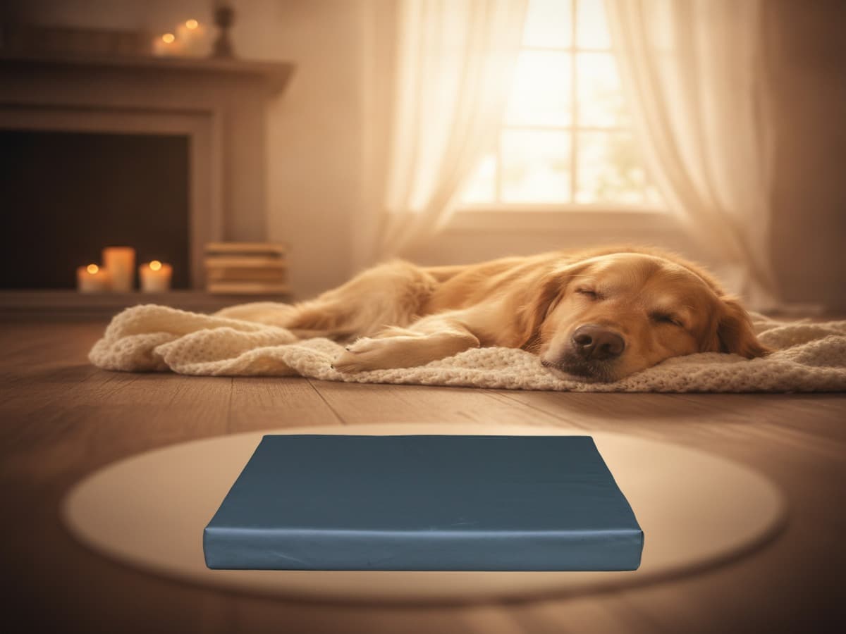 HD Hundebett Größe L – Weiches Haustierbett – Produktbild
