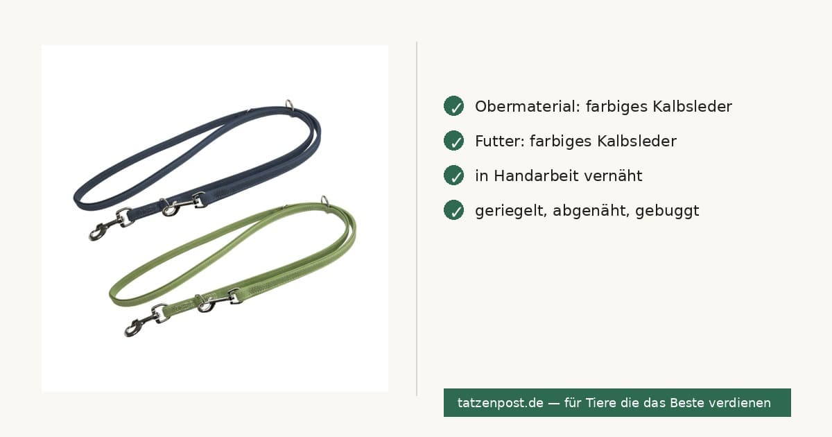 Karlie Buffalo Führleine - Nachtblau 4