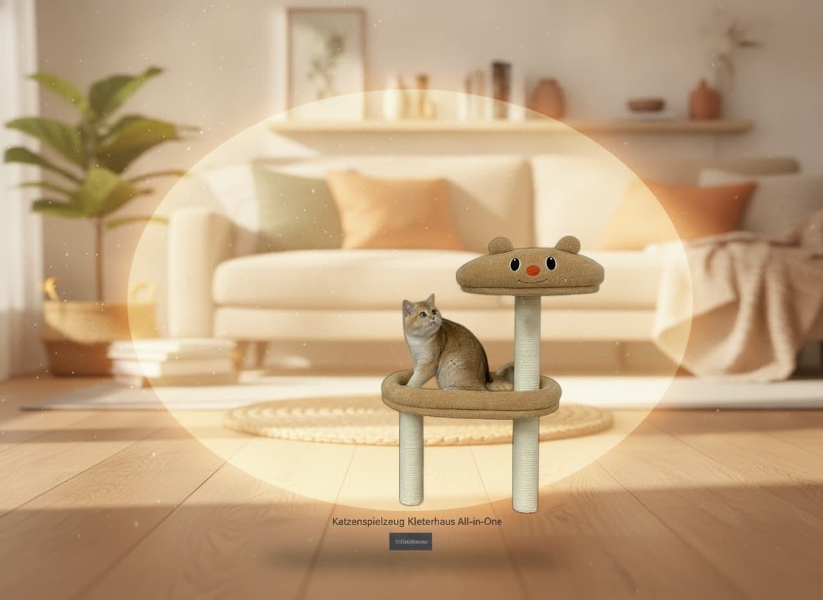 Katzenspielzeug Kletterhaus All-in-One 5