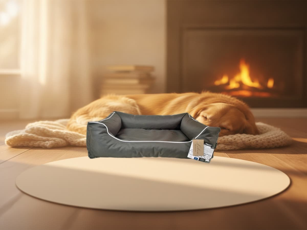 Lebon Hundebett Paula 1 - 80x60cm - Dunkelbraun – Produktbild