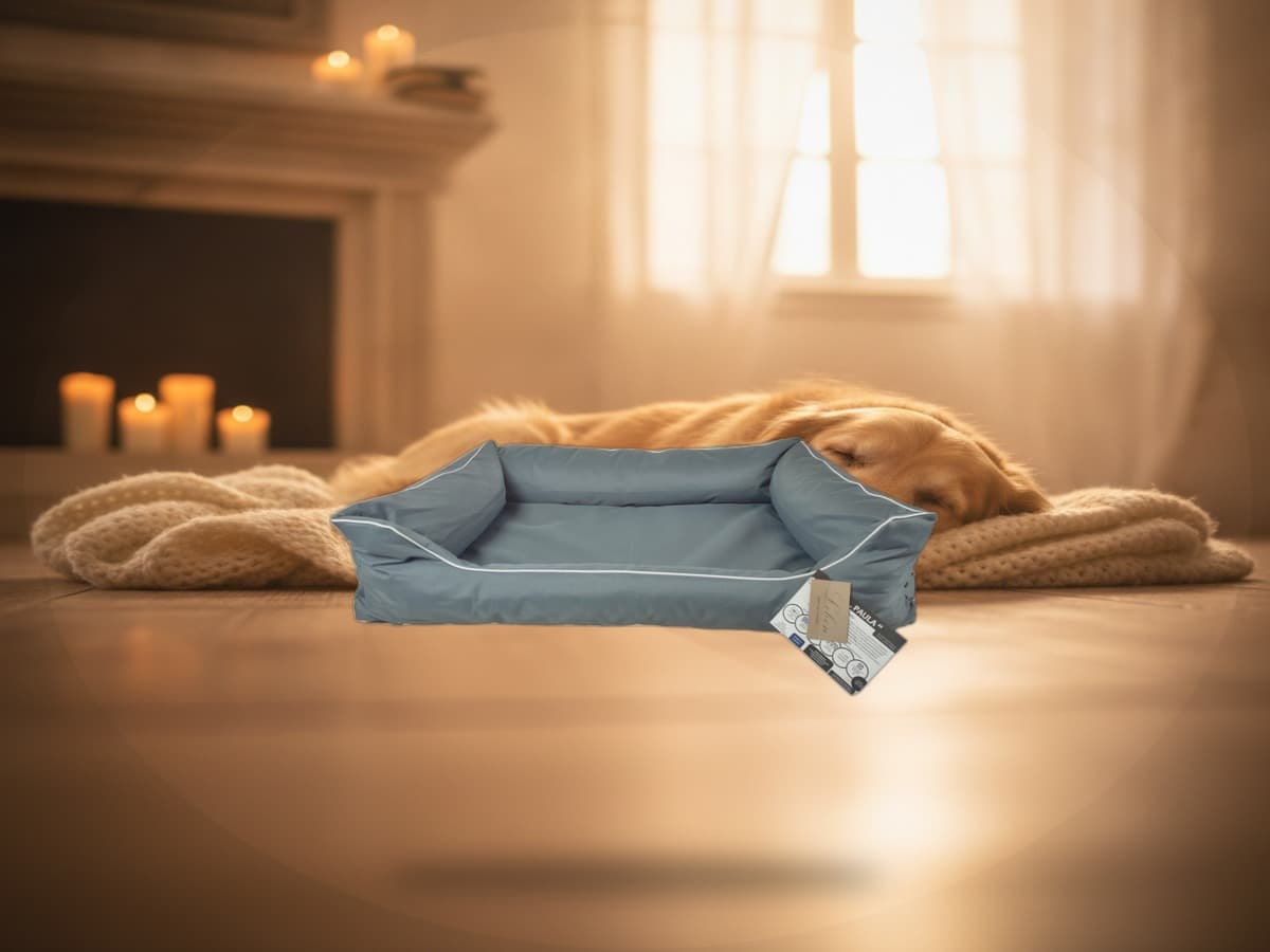 Lebon Hundebett Paula 1 - 80x60cm - Grau 3