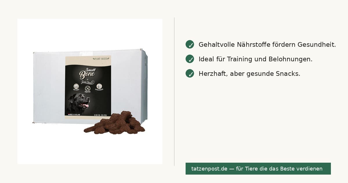 Luna’s Choice Pflanzlicher Snack Großpackung Bone Small 2