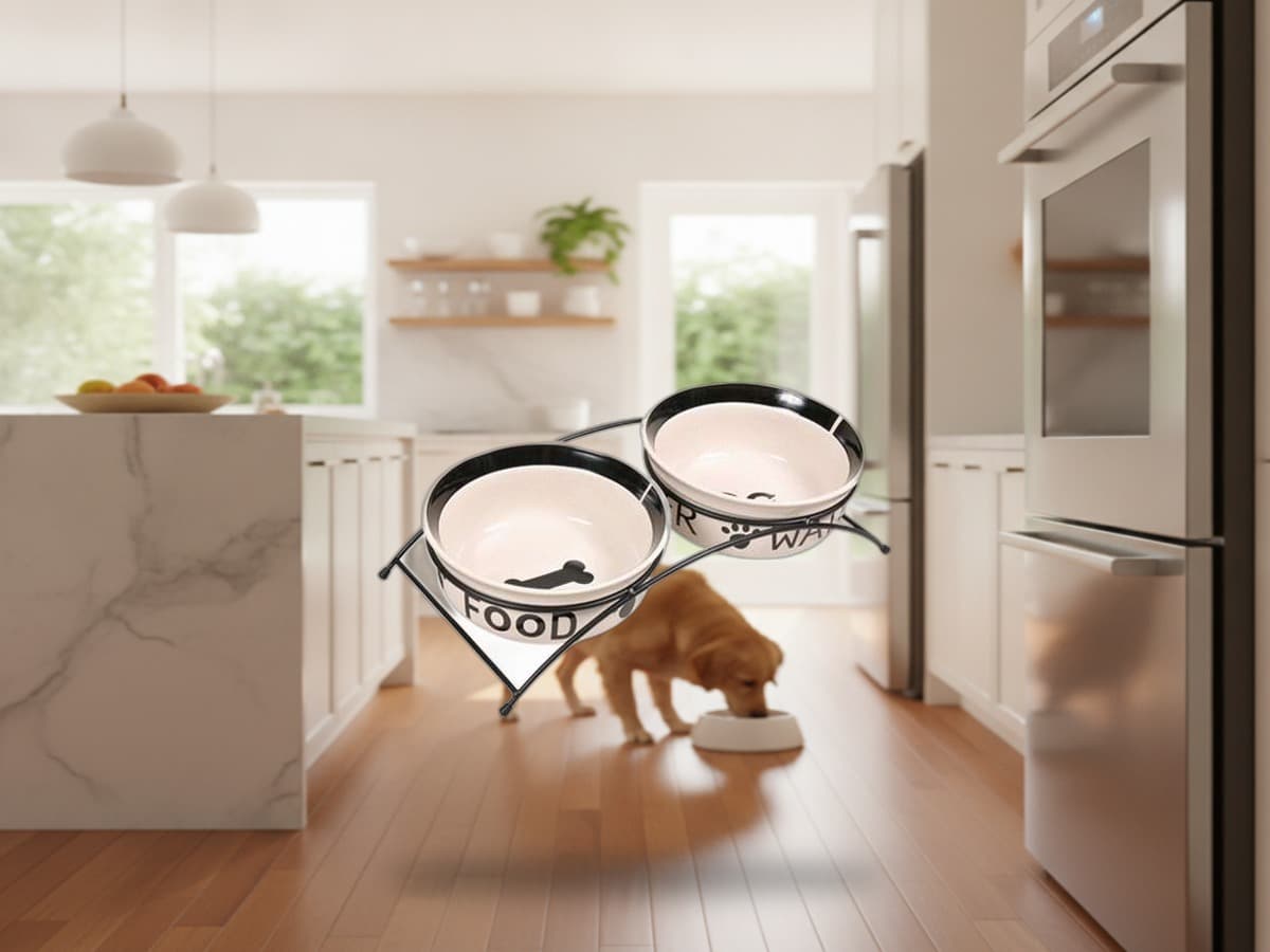 Trixie Eat On Feet Napf-Set - 2 x 2,6 L – Produktbild