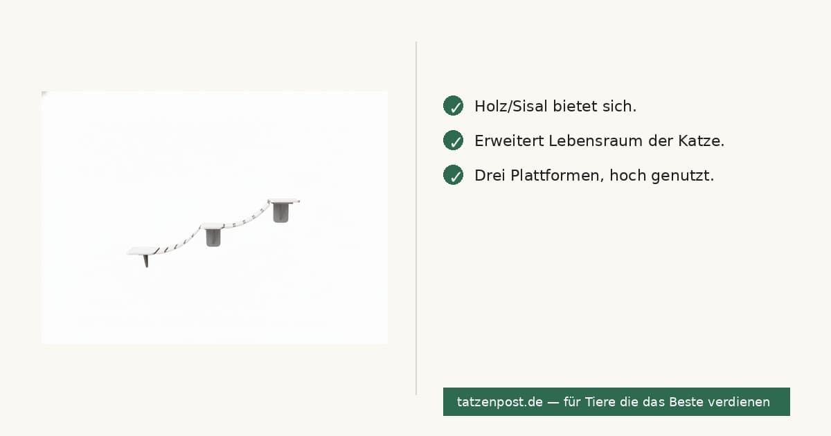 Trixie Kletterleiter zur Wandmontage - weiß 3