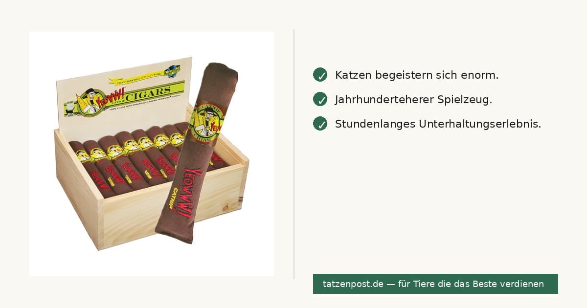 Yeowww! Cigar Box – 24 Katzenminze-Zigarren Classic 2