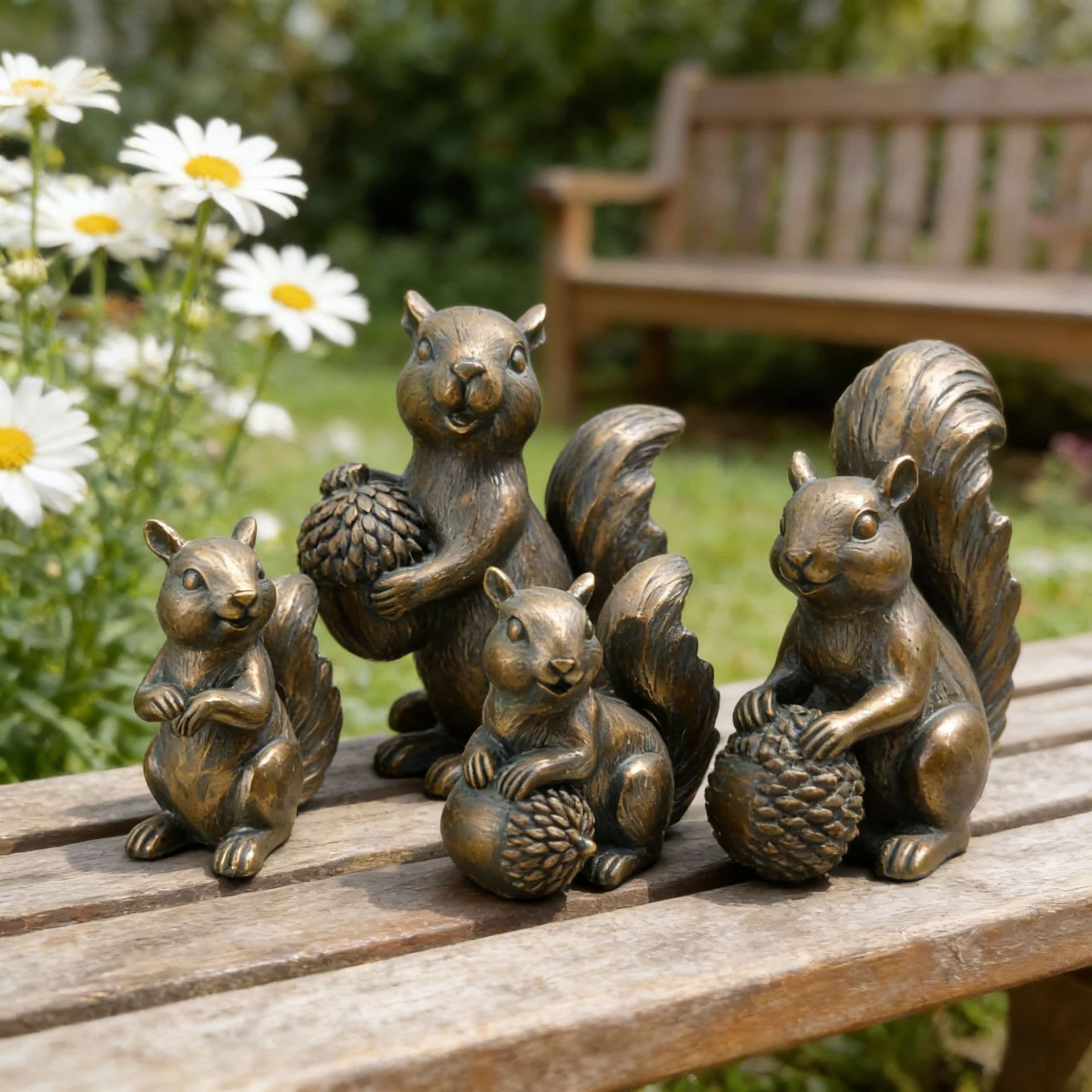 Tier-Deko Figuren Set – Katze, Hund & Tierfreunde