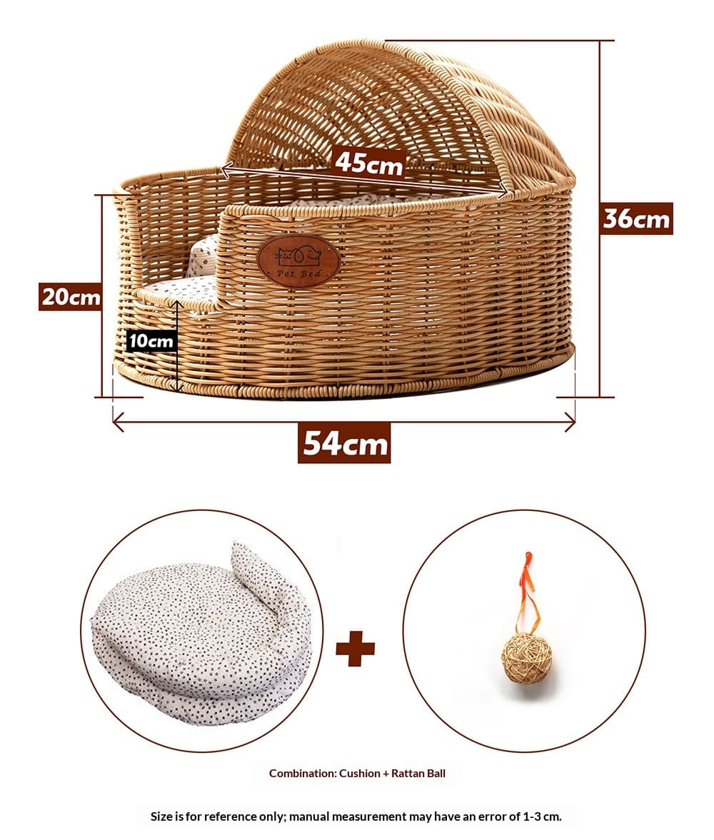 abnehmbar waschbar Katzen Höhle Bett Tier 4