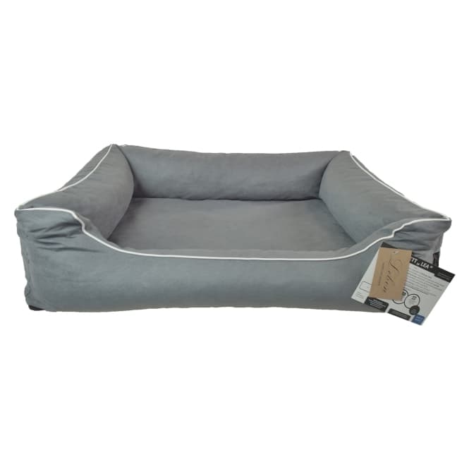 Lebon Hundebett Lea - Grau - 80 x 60cm – Produktbild