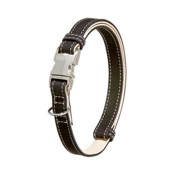 Karlie Buffalo Ultra Halsband - Schwarz/Hellbeige - 40 mm / 55-75 cm 4