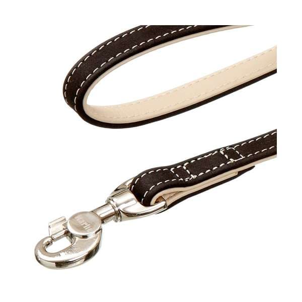 Karlie Buffalo Ultra Leine - Schwarz/Hellbeige - 25 mm / 100 cm 2