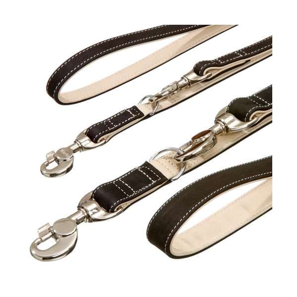 Karlie Buffalo Ultra Führleine - Schwarz/Hellbeige - 15 mm / 200 cm 2
