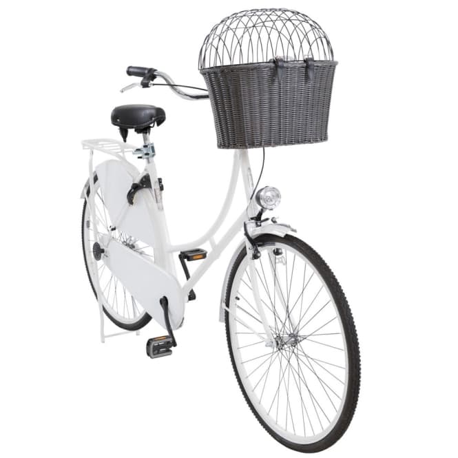 Trixie Front-Fahrradkorb aus Polyrattan 2