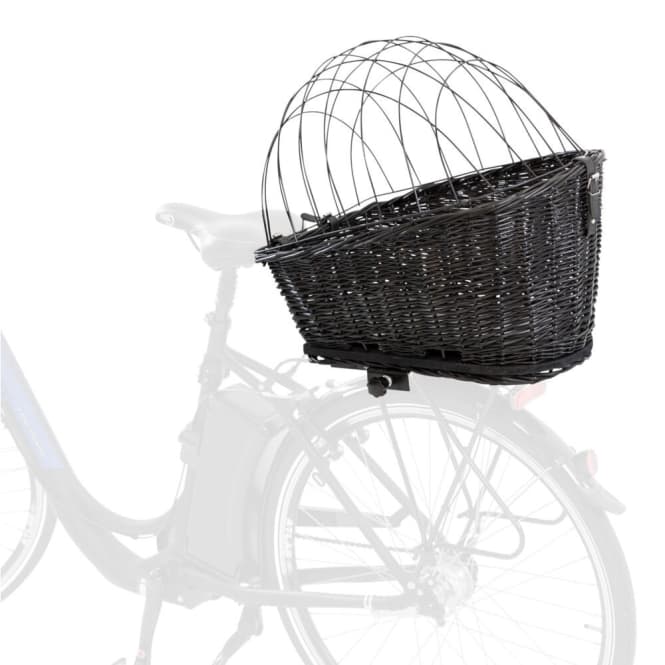 Trixie Fahrradkorb aus Weide für Gepäckträger: Produktbild