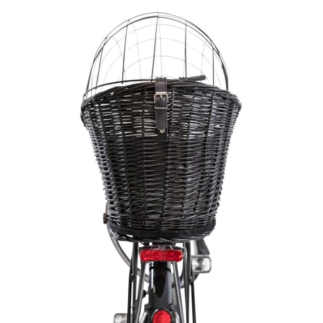 Trixie Fahrradkorb aus Weide für Gepäckträger 5