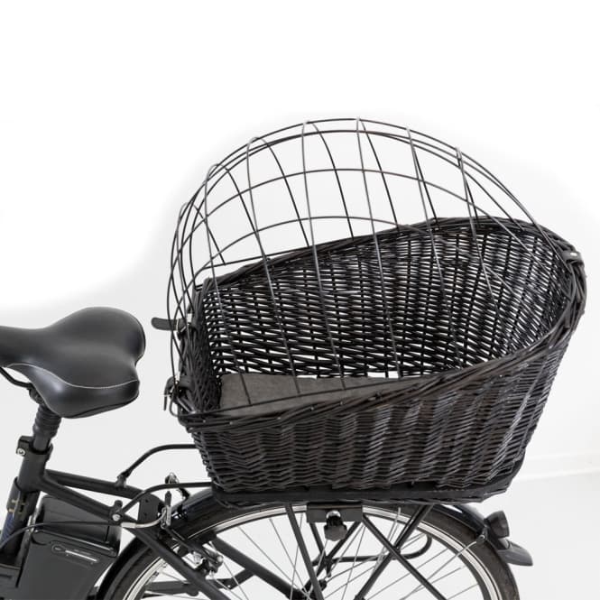 Trixie Fahrradkorb aus Weide für Gepäckträger 6