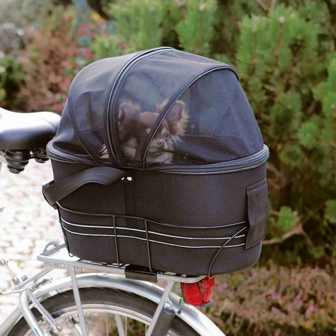 Trixie Fahrradkorb für breite Gepäckträger 3
