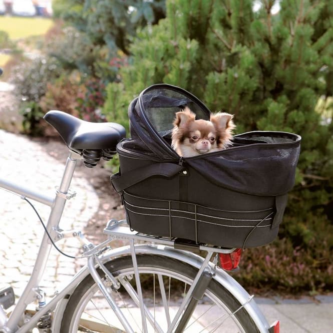 Trixie Fahrradkorb für breite Gepäckträger 4